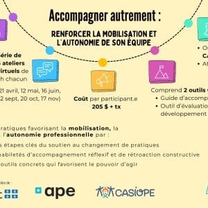 Accompagner autrement : Renforcer la mobilisation et l’autonomie de son équipe